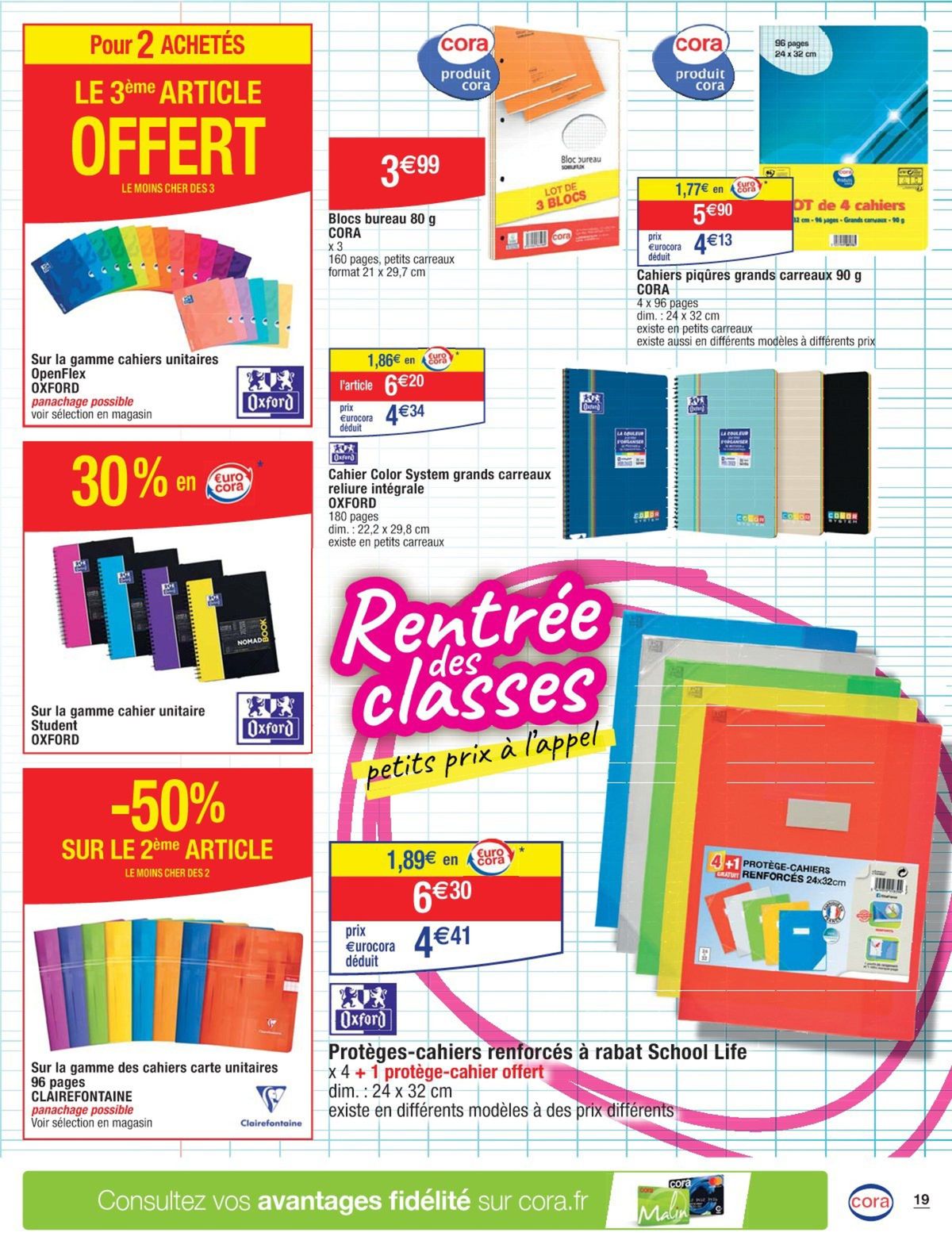 Catalogue Rentrée des classes, petits prix à l'appel, page 00011