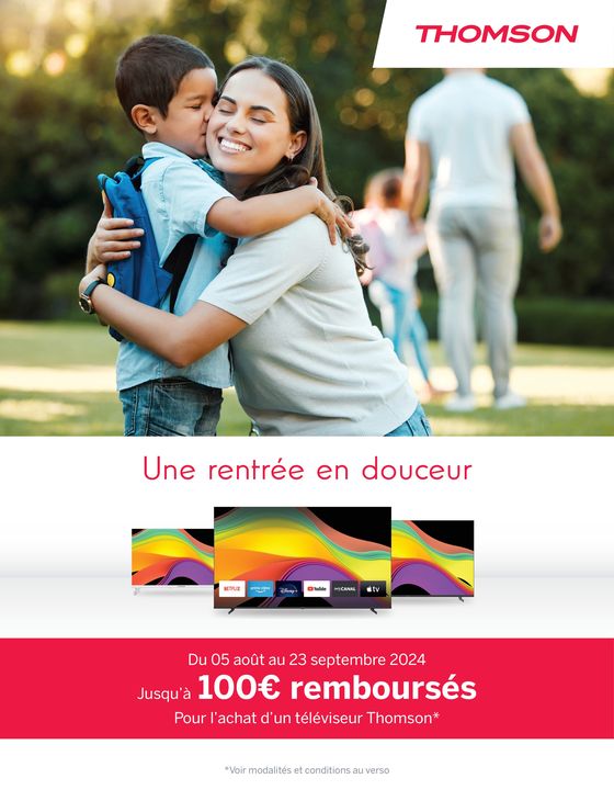 Jusqu'à 100€ remboursés