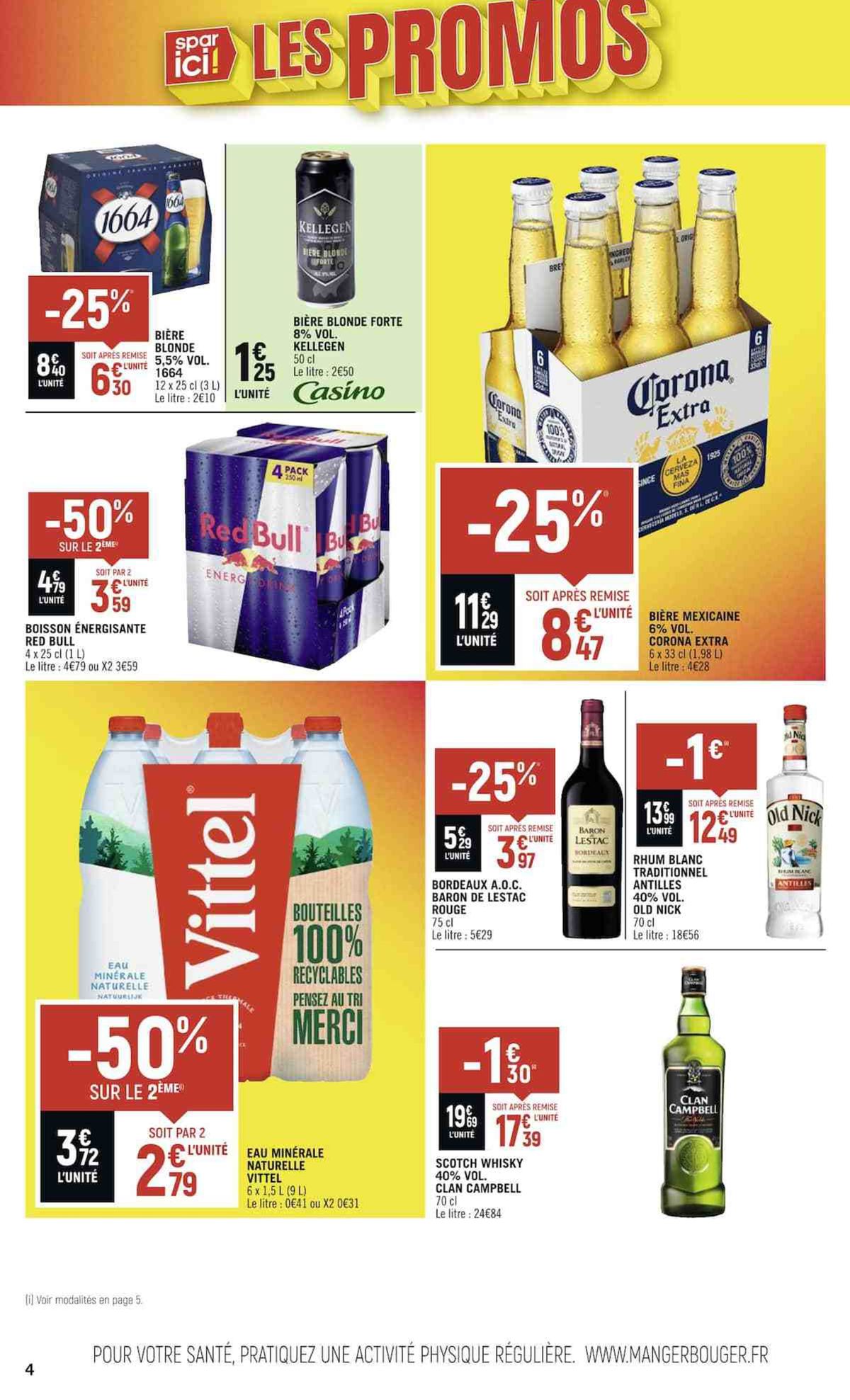 Catalogue SPAR ICI LES PROMOS QUI RAFRAICHISSENT !, page 00004