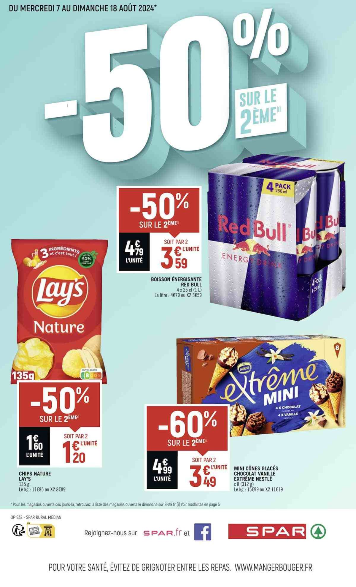 Catalogue SPAR ICI LES PROMOS QUI RAFRAICHISSENT !, page 00006