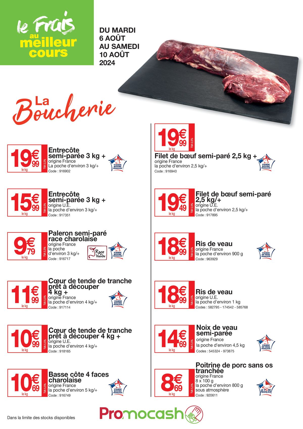 Catalogue La boucherie, page 00001