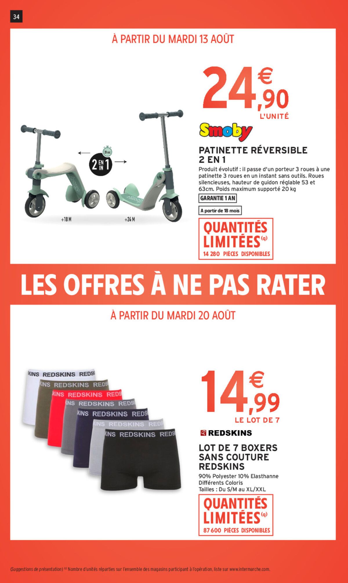 Catalogue 34% sur une sélection de produits, page 00027