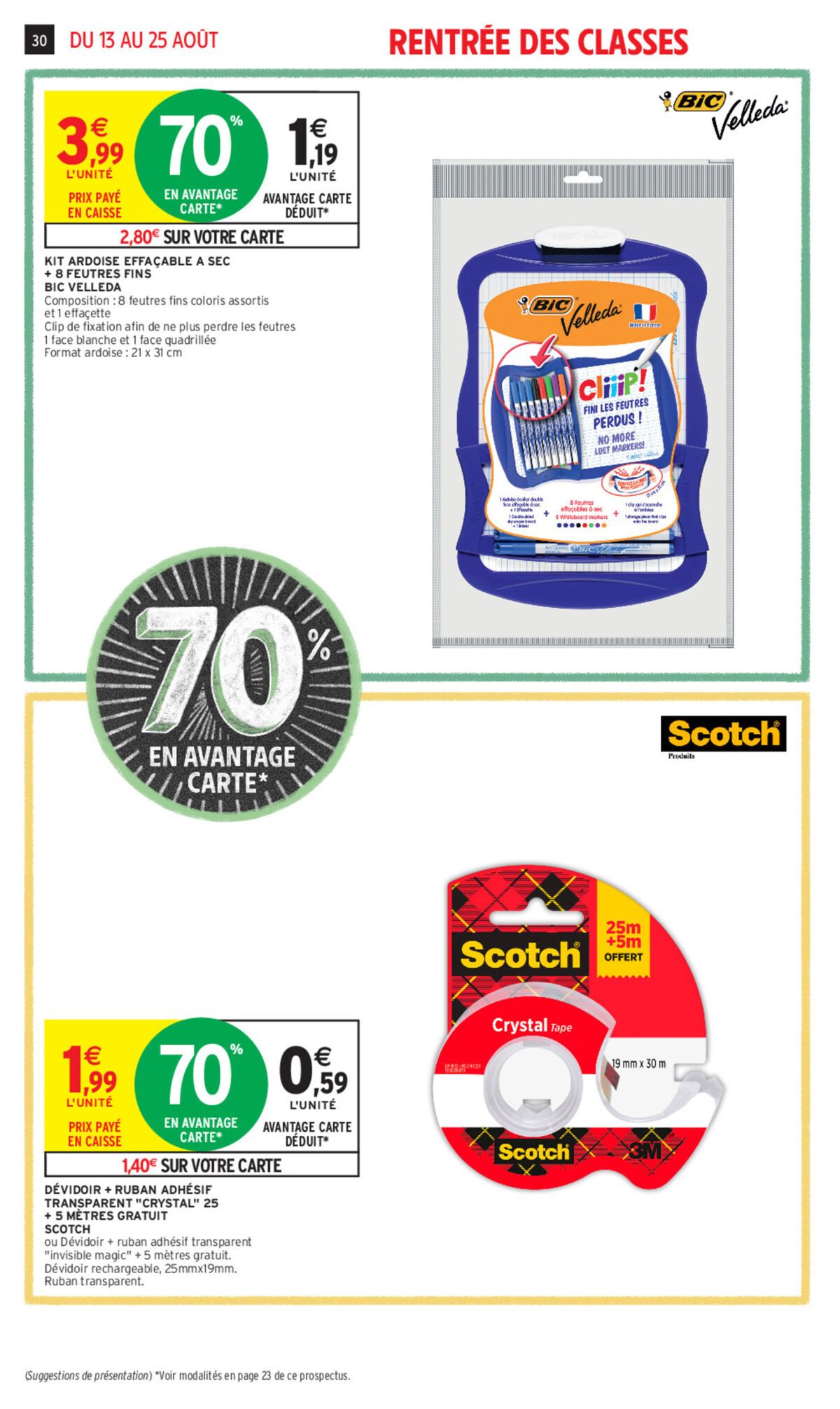 Catalogue 34% sur une sélection de produits, page 00022