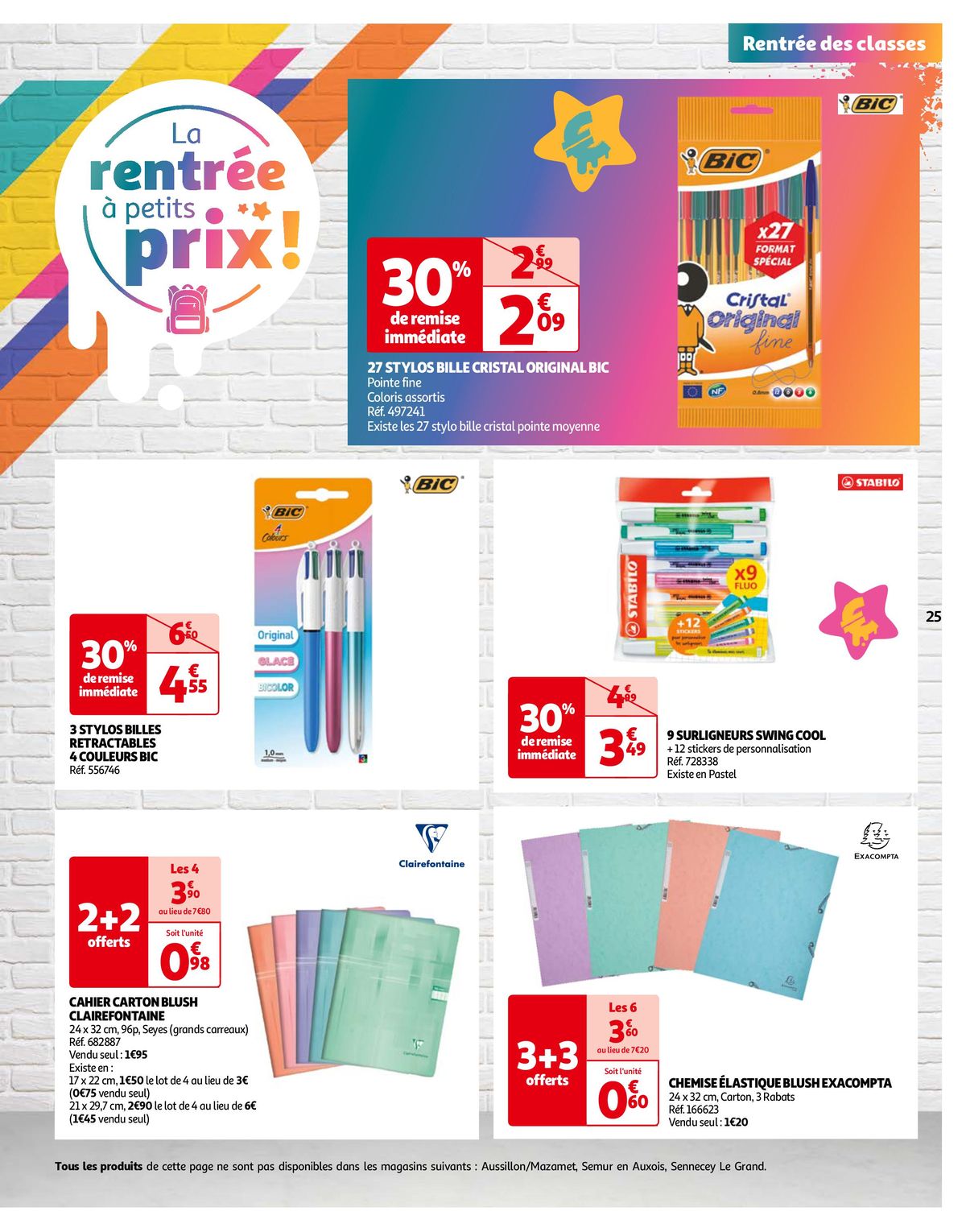 Catalogue Faites le plein de bonnes affaires !, page 00025