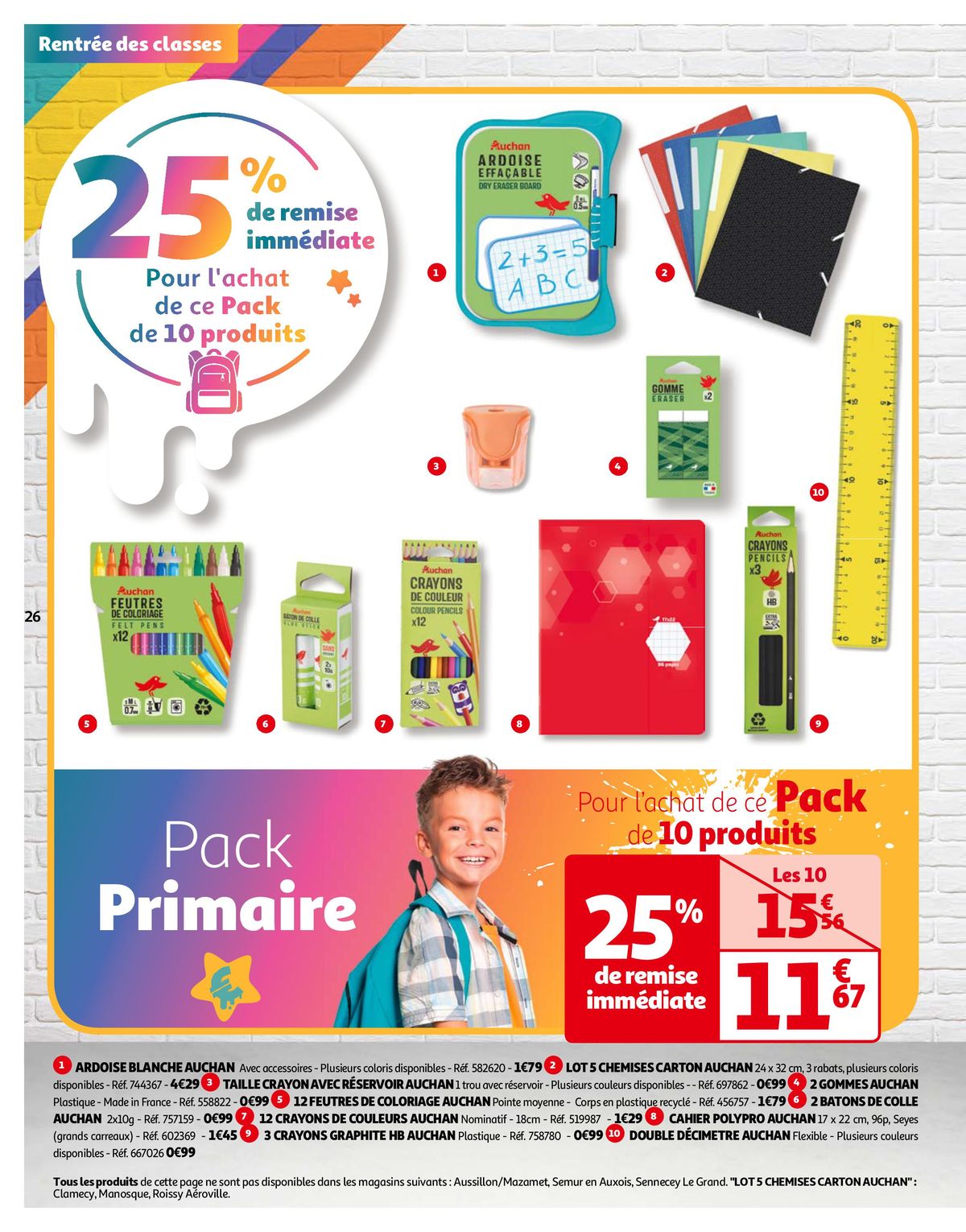 Catalogue Faites le plein de bonnes affaires !, page 00026