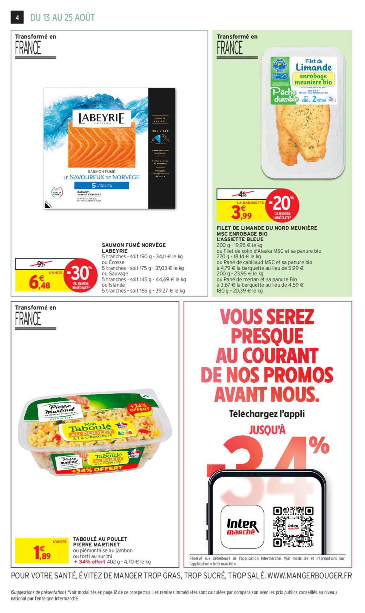 Catalogue 34% sur une sélection de produits, page 00010