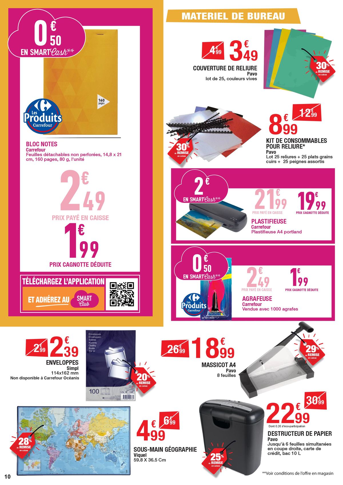 Catalogue Carrefour RENTREE DES CLASSES NON ALIMENTAIRE, page 00010