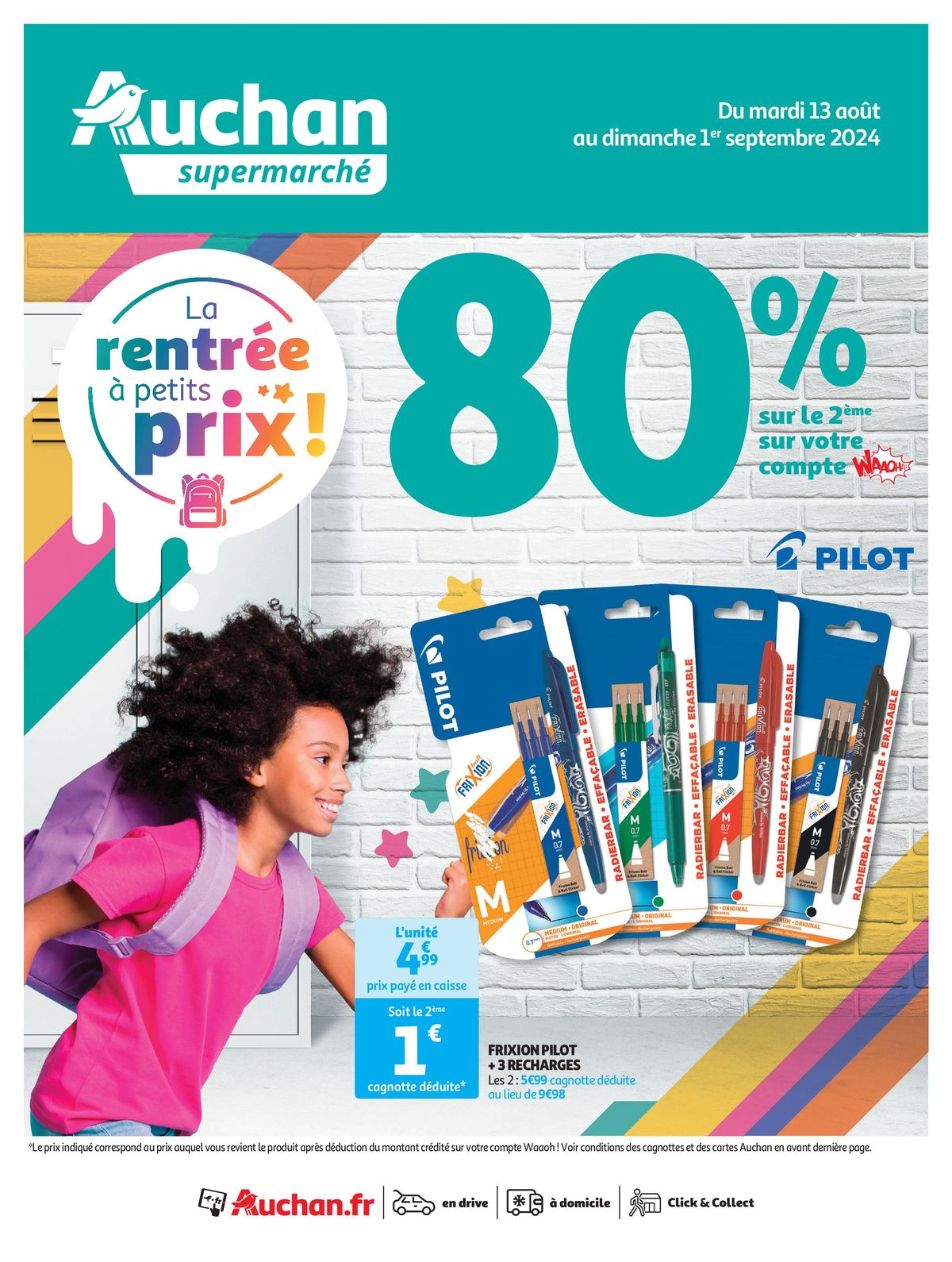 Catalogue La rentrée à petits prix dans votre super !, page 00001