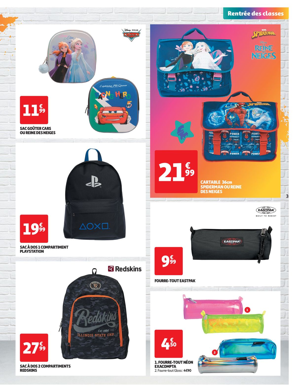 Catalogue La rentrée à petits prix dans votre super !, page 00003