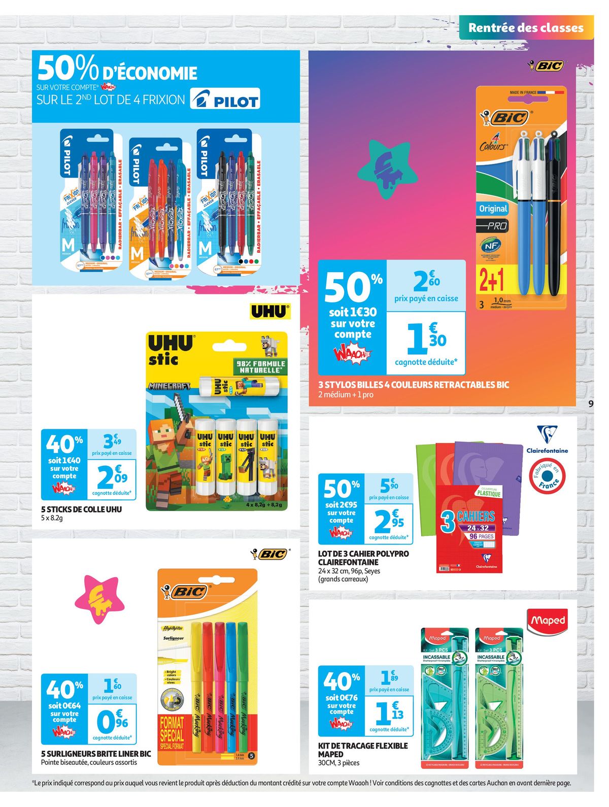 Catalogue La rentrée à petits prix dans votre super !, page 00009