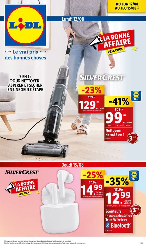  Profitez de nos offres maison, textile, et préparez la rentrée à petits prix chez Lidl !