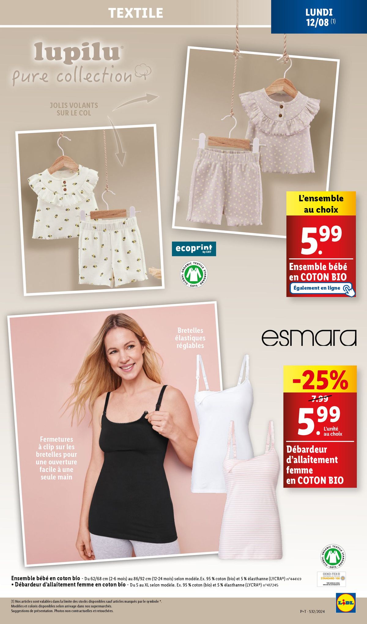 Catalogue  Profitez de nos offres maison, textile, et préparez la rentrée à petits prix chez Lidl !, page 00010