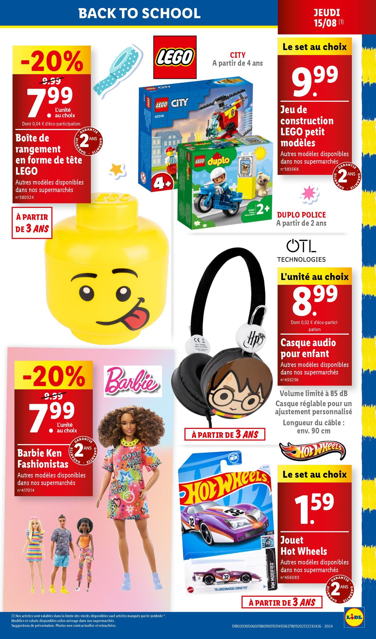 Catalogue  Profitez de nos offres maison, textile, et préparez la rentrée à petits prix chez Lidl !, page 00031