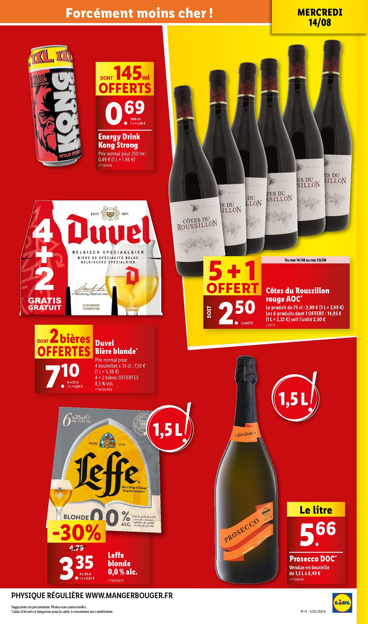 Catalogue Chez Lidl, profitez des mêmes prix partout en France, même en vacances !, page 00021