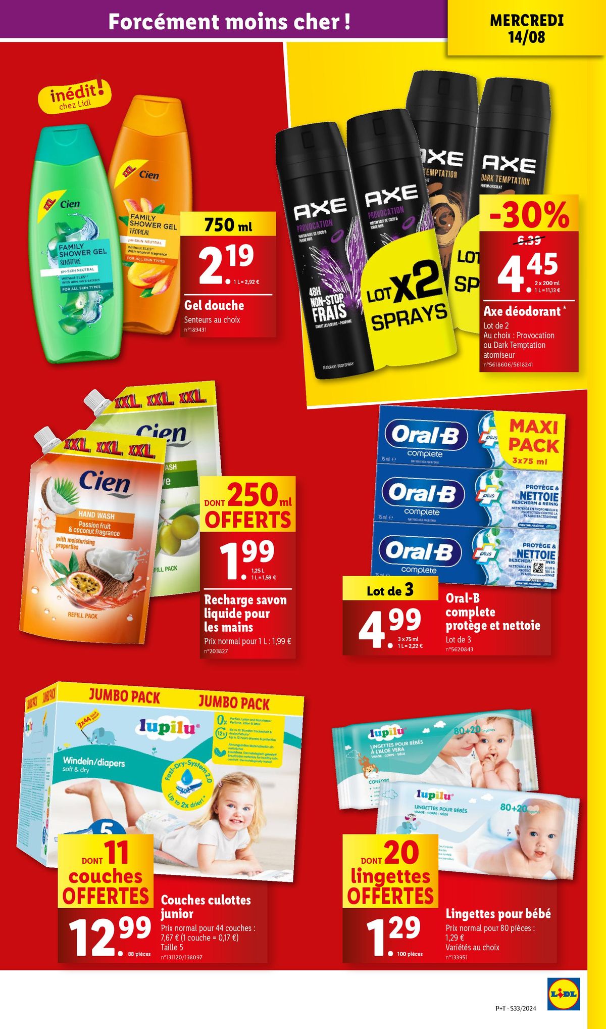 Catalogue Chez Lidl, profitez des mêmes prix partout en France, même en vacances !, page 00023