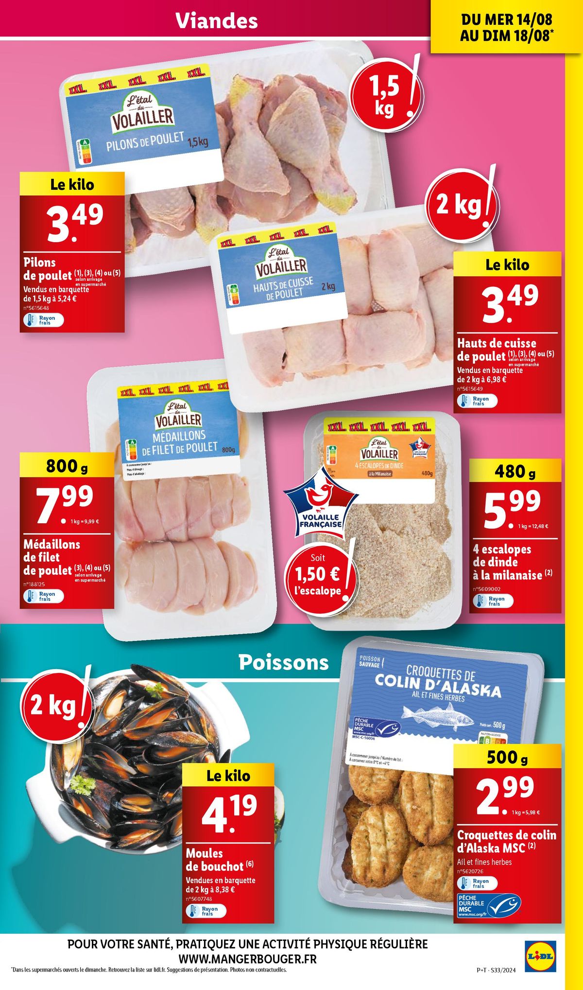 Catalogue Chez Lidl, profitez des mêmes prix partout en France, même en vacances !, page 00005