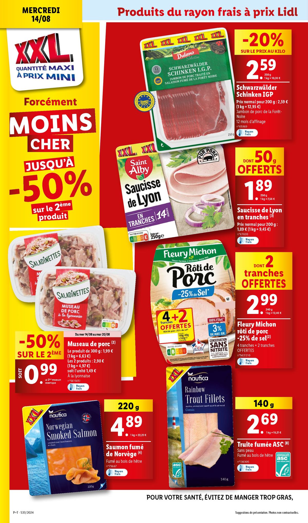 Catalogue Chez Lidl, profitez des mêmes prix partout en France, même en vacances !, page 00006