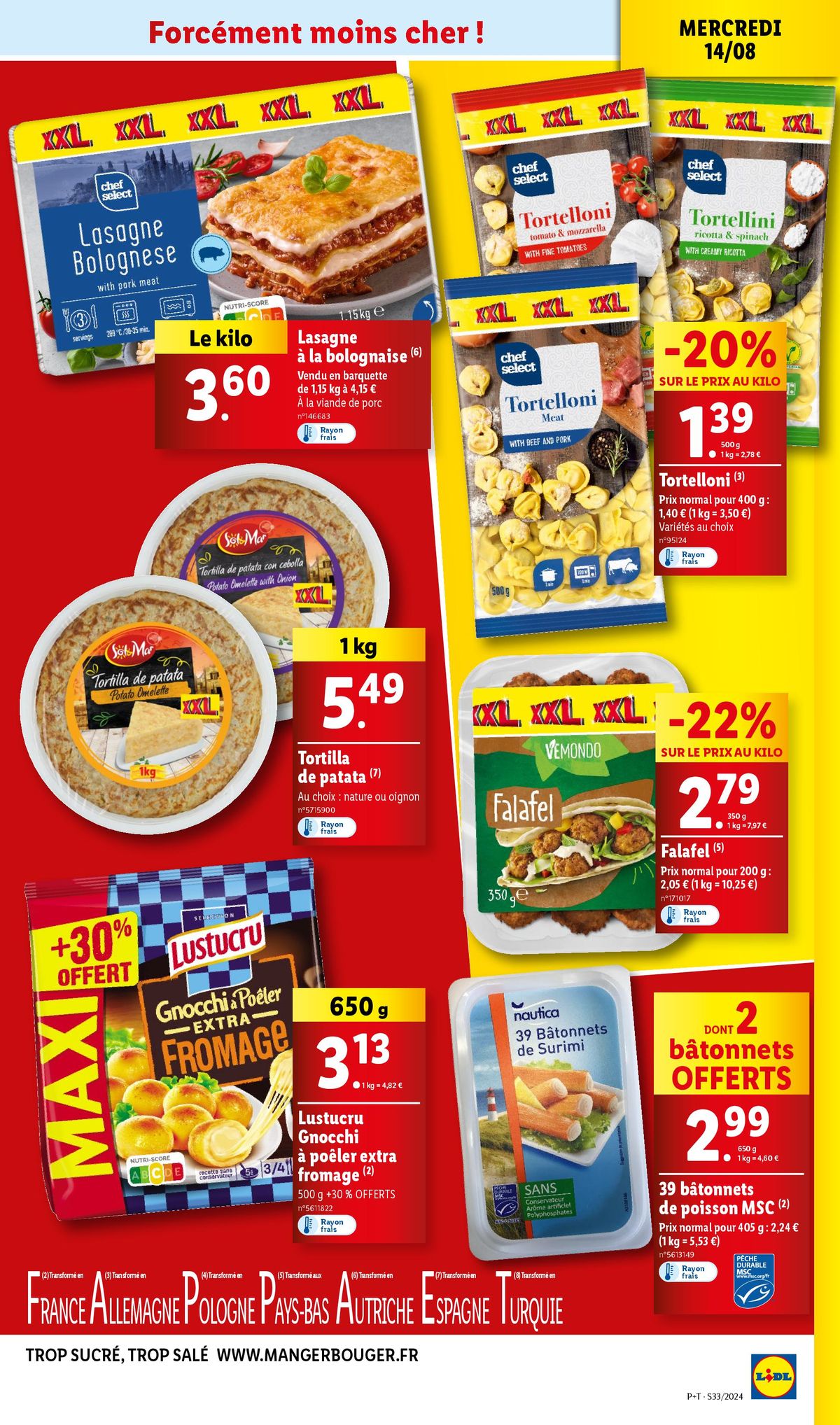 Catalogue Chez Lidl, profitez des mêmes prix partout en France, même en vacances !, page 00007