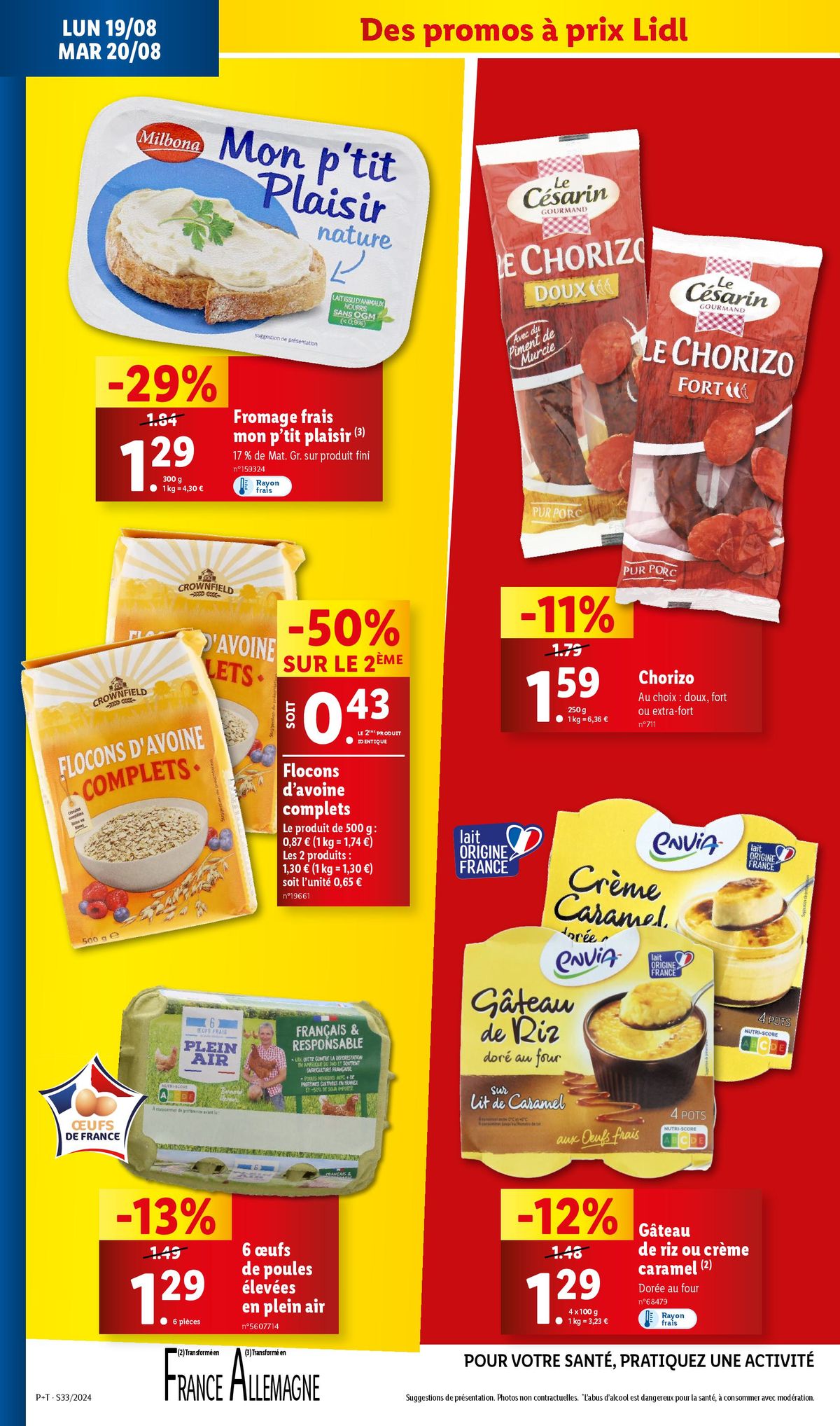 Catalogue Chez Lidl, profitez des mêmes prix partout en France, même en vacances !, page 00028