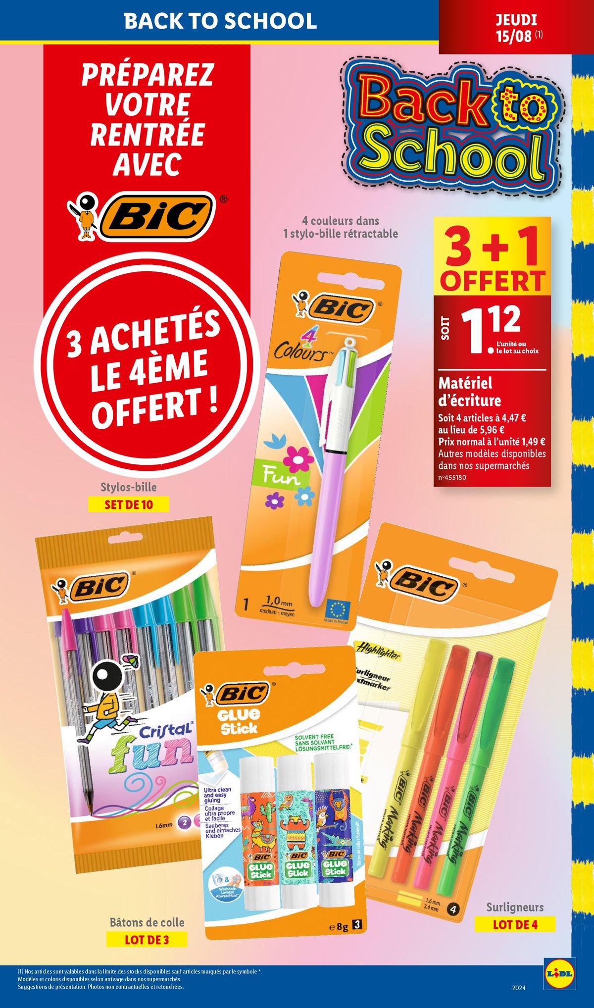 Catalogue Chez Lidl, profitez des mêmes prix partout en France, même en vacances !, page 00043