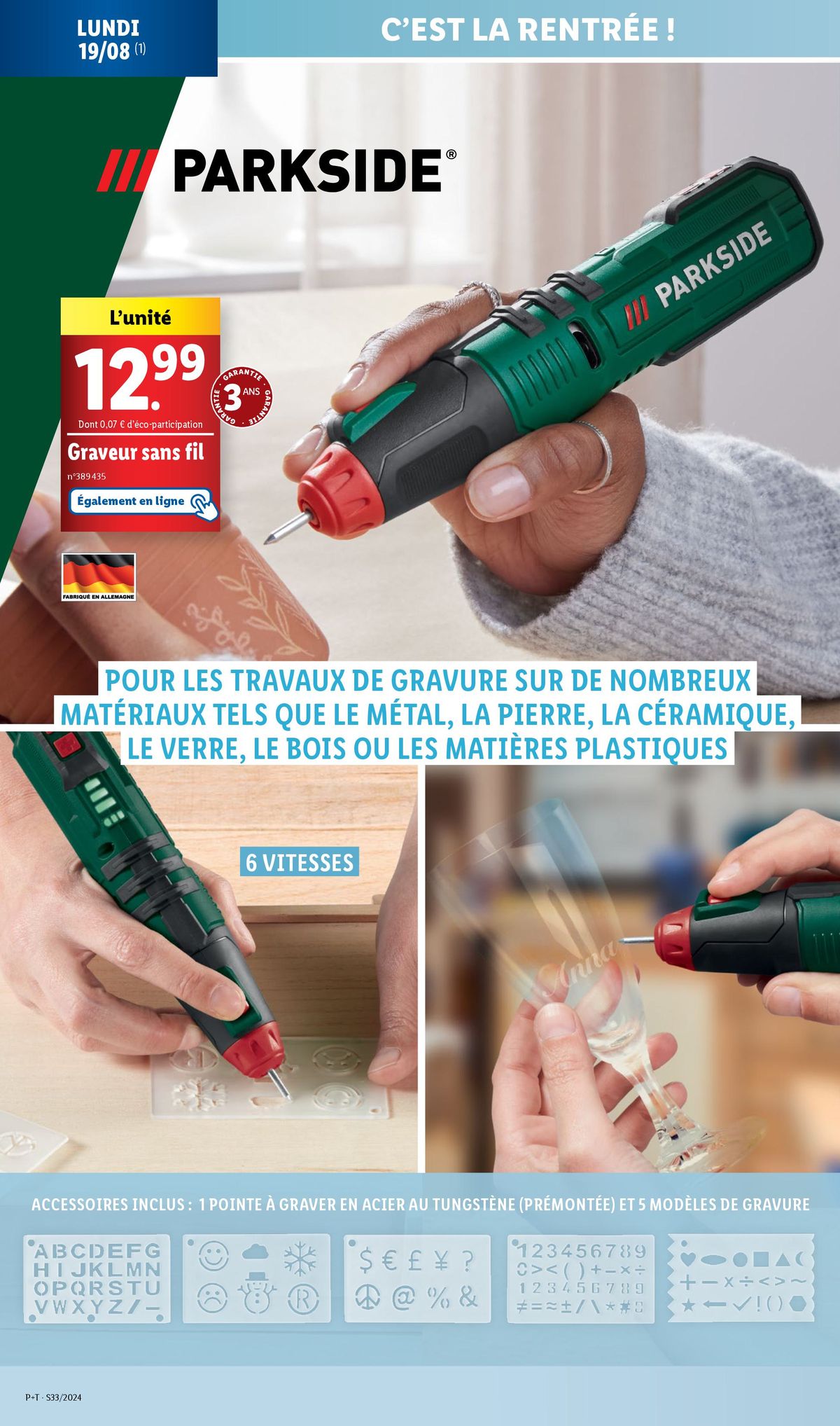 Catalogue Chez Lidl, profitez des mêmes prix partout en France, même en vacances !, page 00060