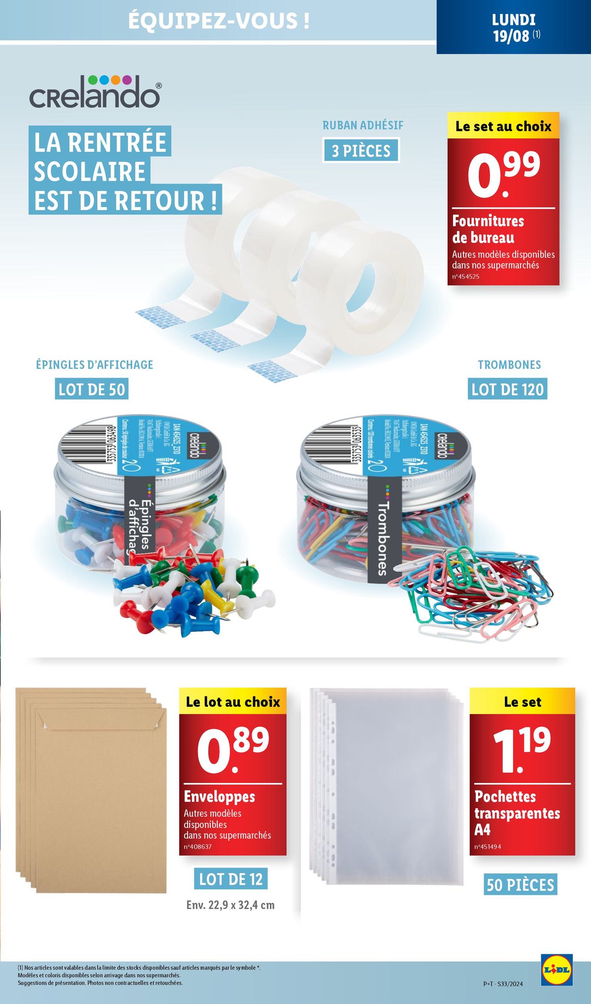 Catalogue Chez Lidl, profitez des mêmes prix partout en France, même en vacances !, page 00061