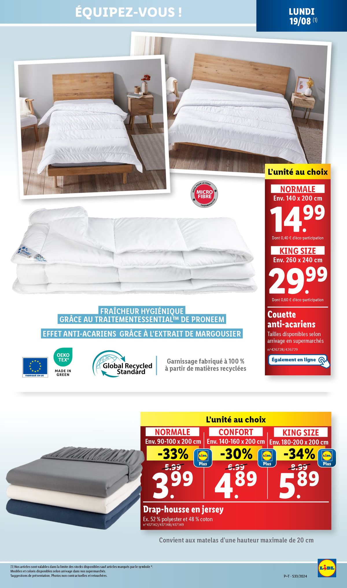 Catalogue Chez Lidl, profitez des mêmes prix partout en France, même en vacances !, page 00065