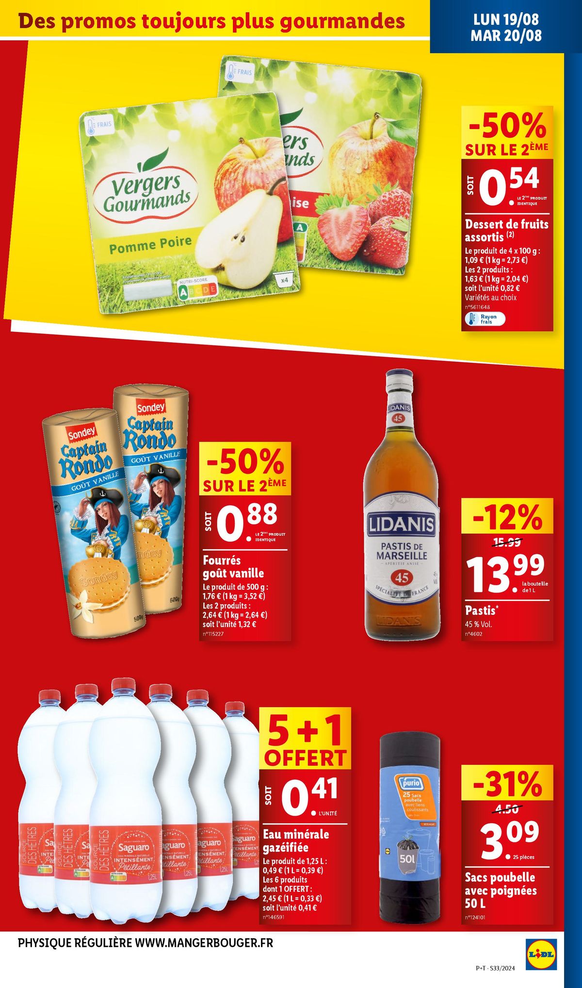 Catalogue Chez Lidl, profitez des mêmes prix partout en France, même en vacances !, page 00029