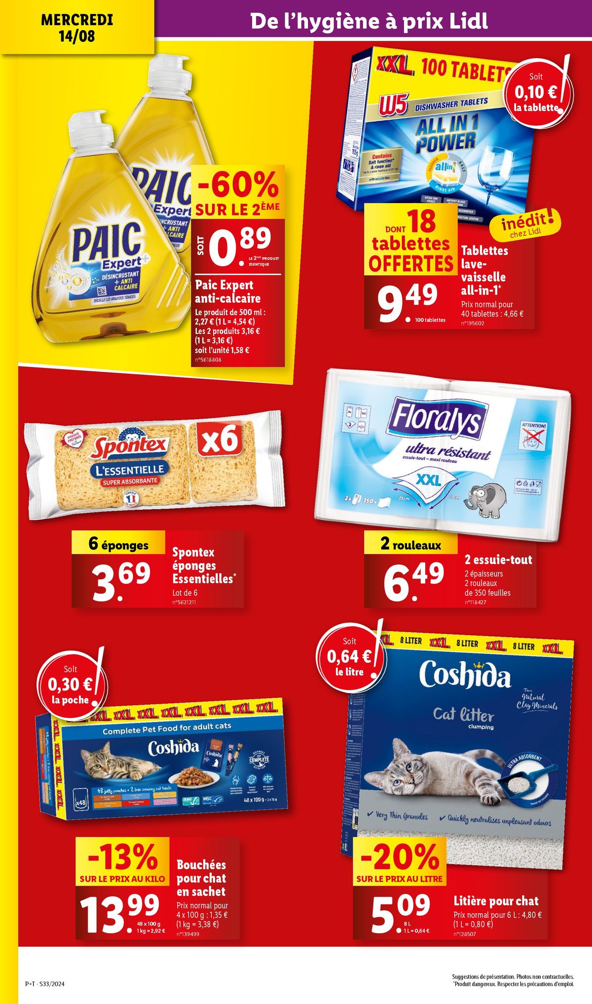 Catalogue Chez Lidl, profitez des mêmes prix partout en France, même en vacances !, page 00022