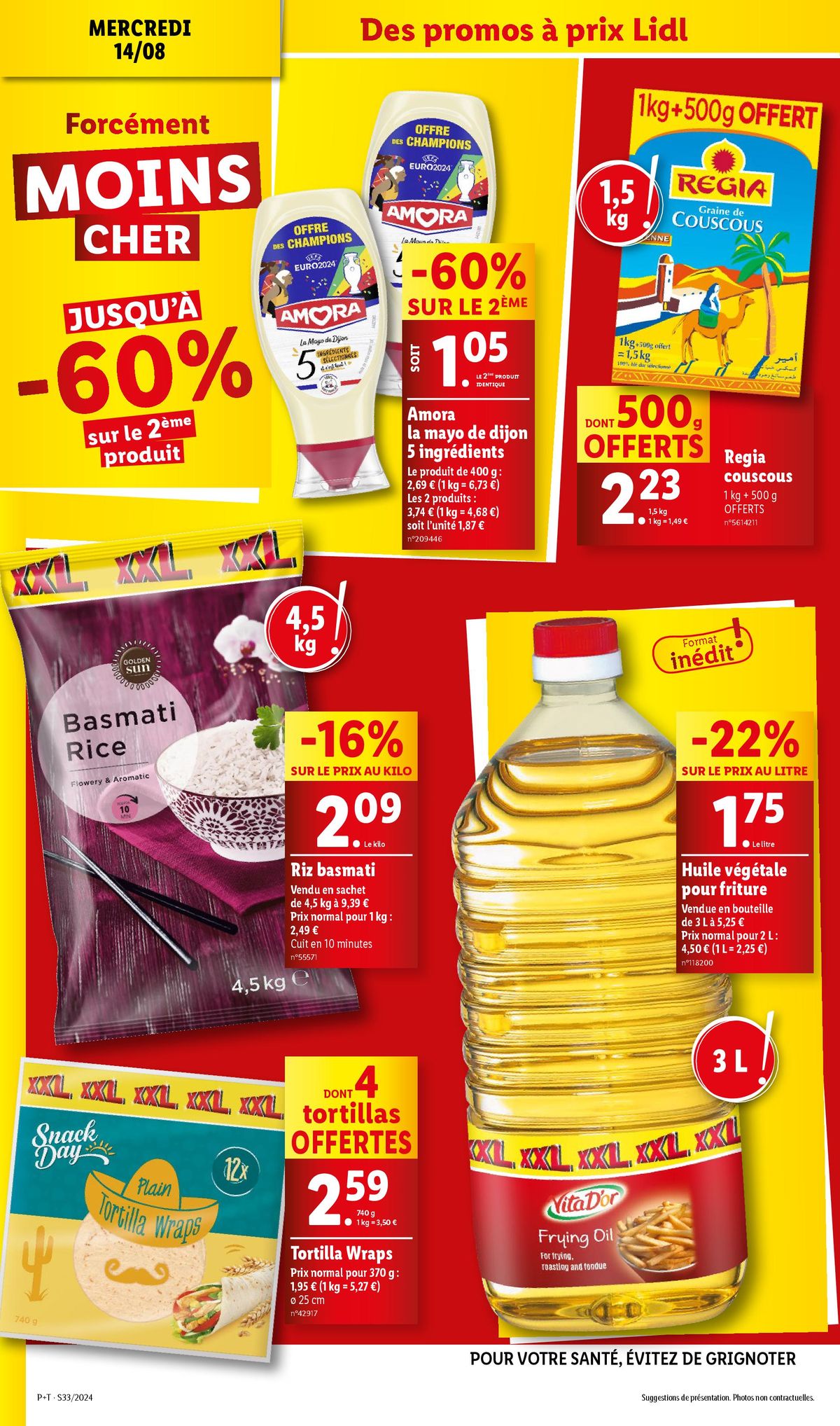 Catalogue Chez Lidl, profitez des mêmes prix partout en France, même en vacances !, page 00016