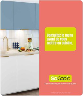 Promos de Meubles et Décoration à L'Isle-Adam | Consultez le menu avant de vous mettre en cuisine. sur SoCoo'c | 07/08/2024 - 31/12/2024