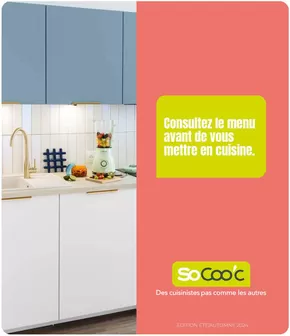 Promos de Meubles et Décoration à Alençon | Consultez le menu avant de vous mettre en cuisine. sur SoCoo'c | 07/08/2024 - 31/12/2024