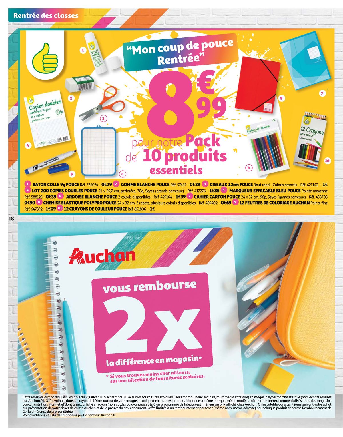 Catalogue Faites le plein de bonnes affaires !, page 00018