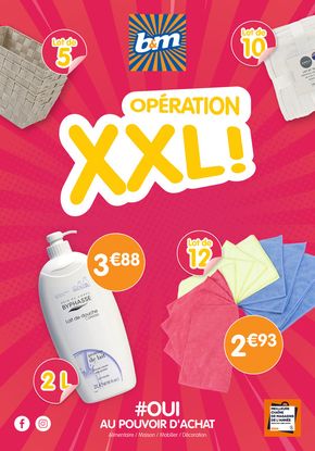 Catalogue B&M à Mérignac (Gironde) | Opération XXL! | 23/08/2024 - 24/09/2024