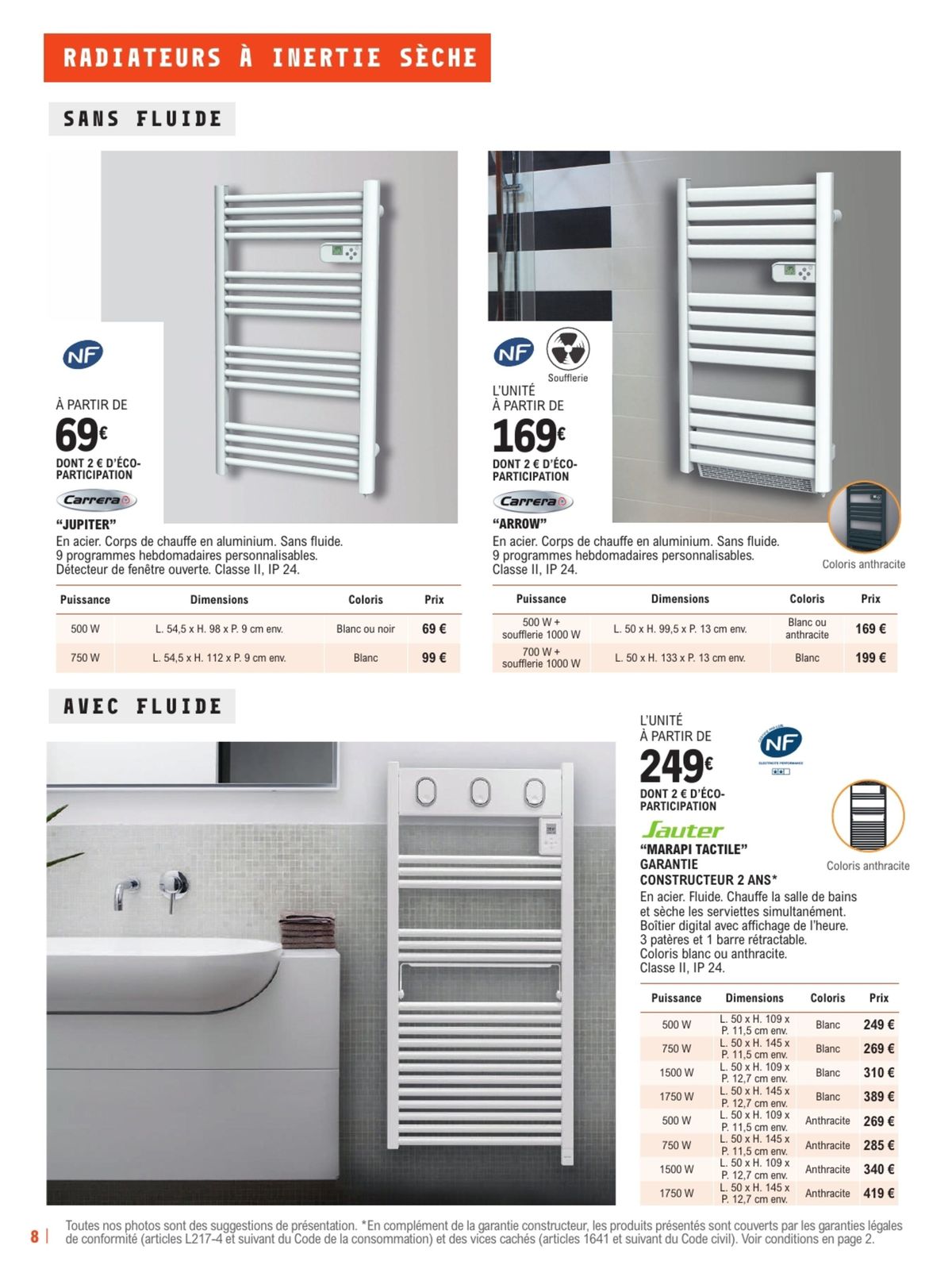 Catalogue  Guide 2024 Chauffage et Isolation, page 00008