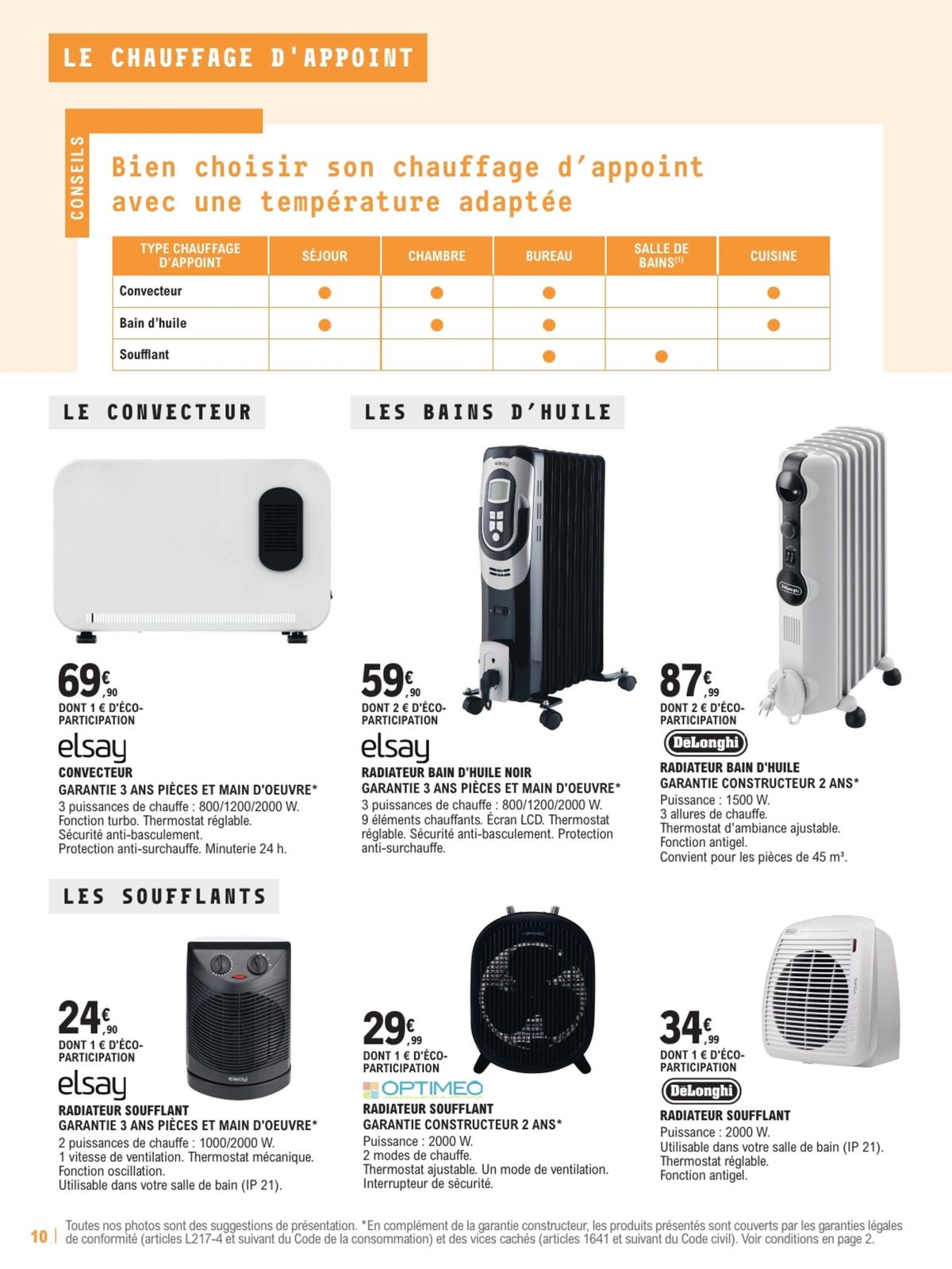 Catalogue  Guide 2024 Chauffage et Isolation, page 00010