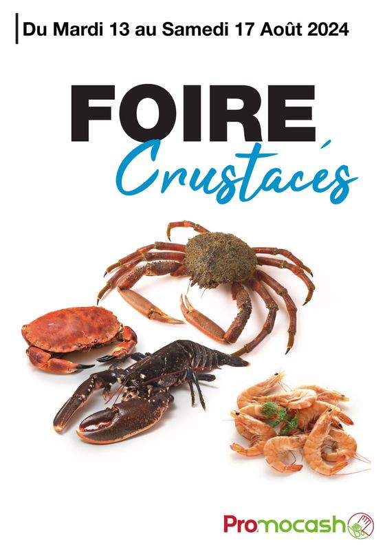 Foire Crustacés