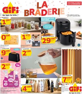 Catalogue Gifi à Bagnolet | La Braderie GiFi | 03/09/2024 - 15/09/2024