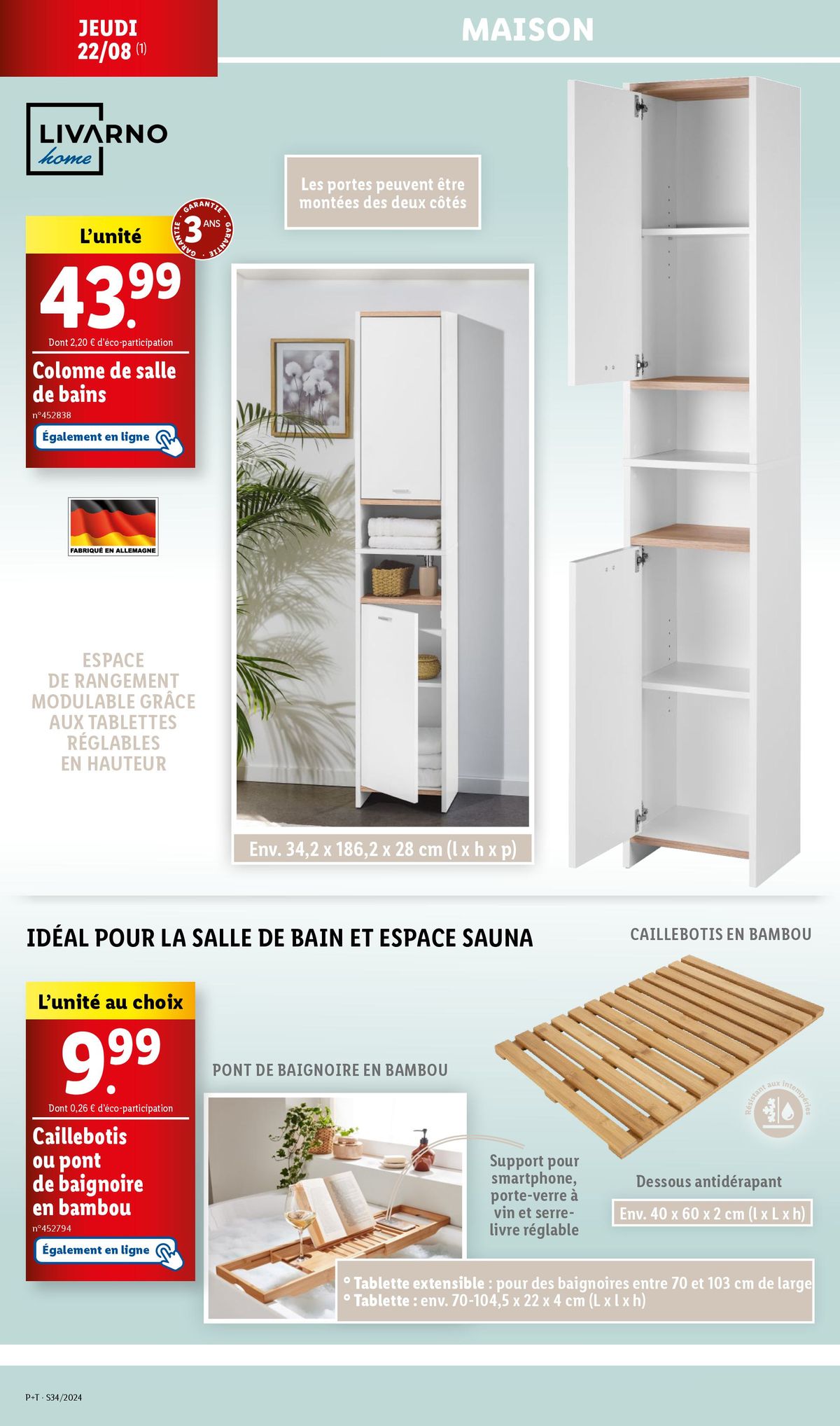 Catalogue  Equipez-vous à petits prix pour la rentrée et profitez des bonnes affaires chez Lidl !, page 00030