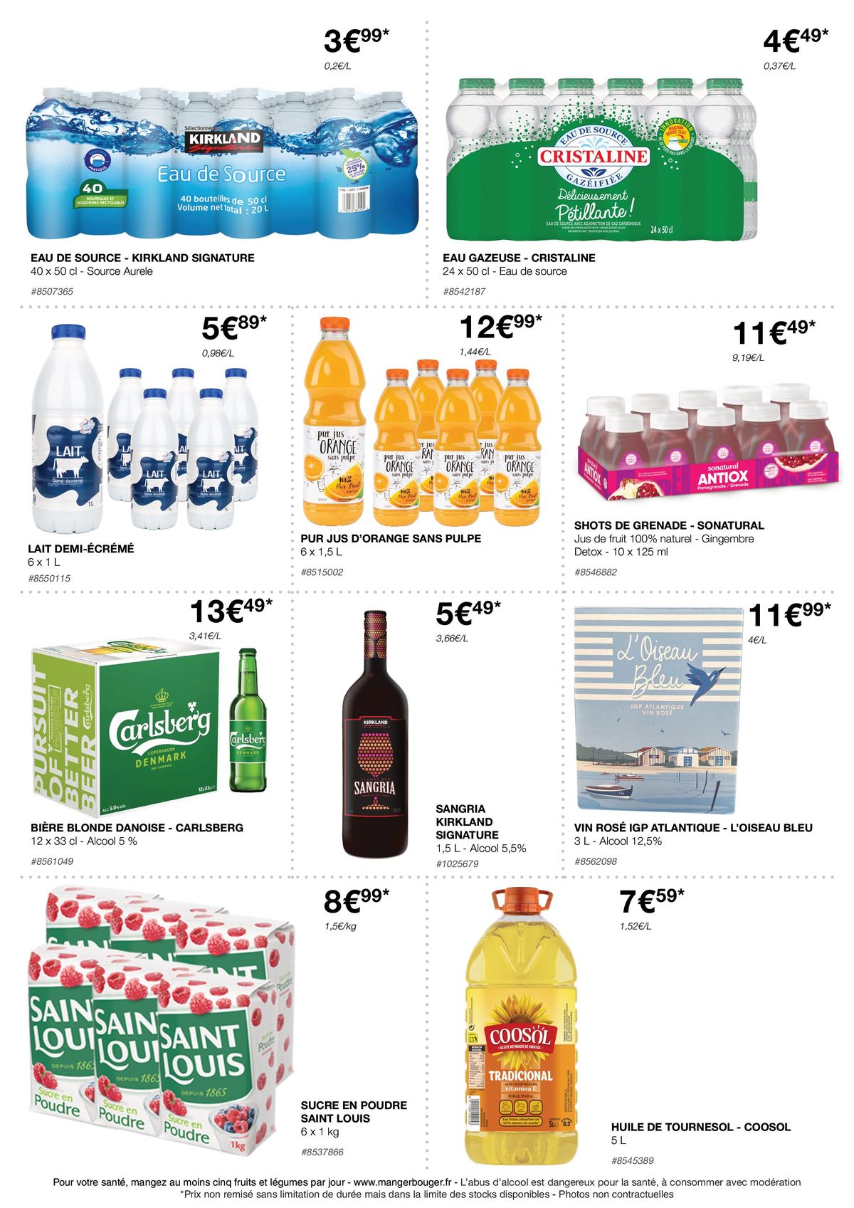 Catalogue LA SÉLECTION COSTCO ESSENTIA, page 00003