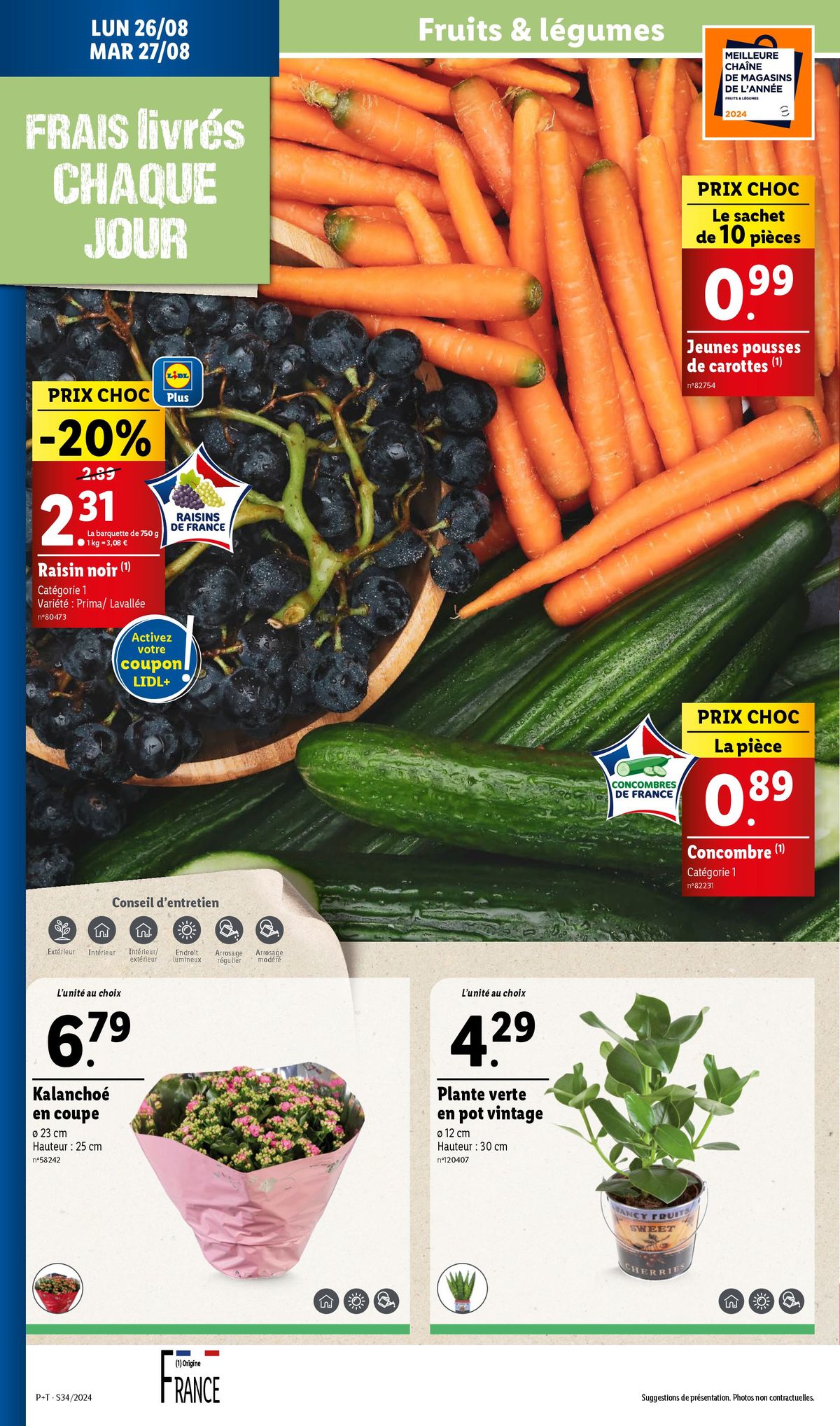 Catalogue Profitez de toutes les promos de la semaine sur les formats maxi chez Lidl !, page 00024