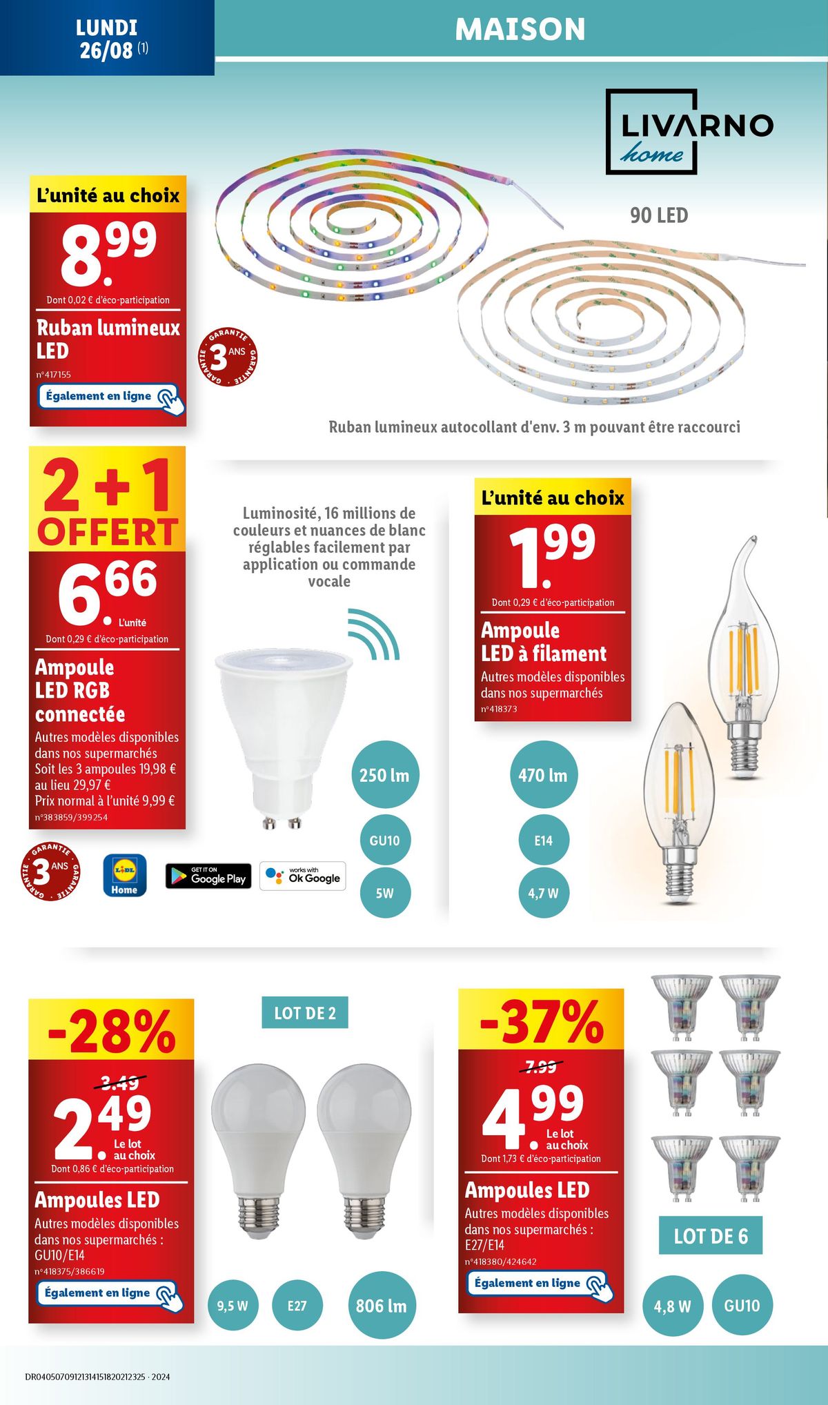 Catalogue Profitez de toutes les promos de la semaine sur les formats maxi chez Lidl !, page 00044