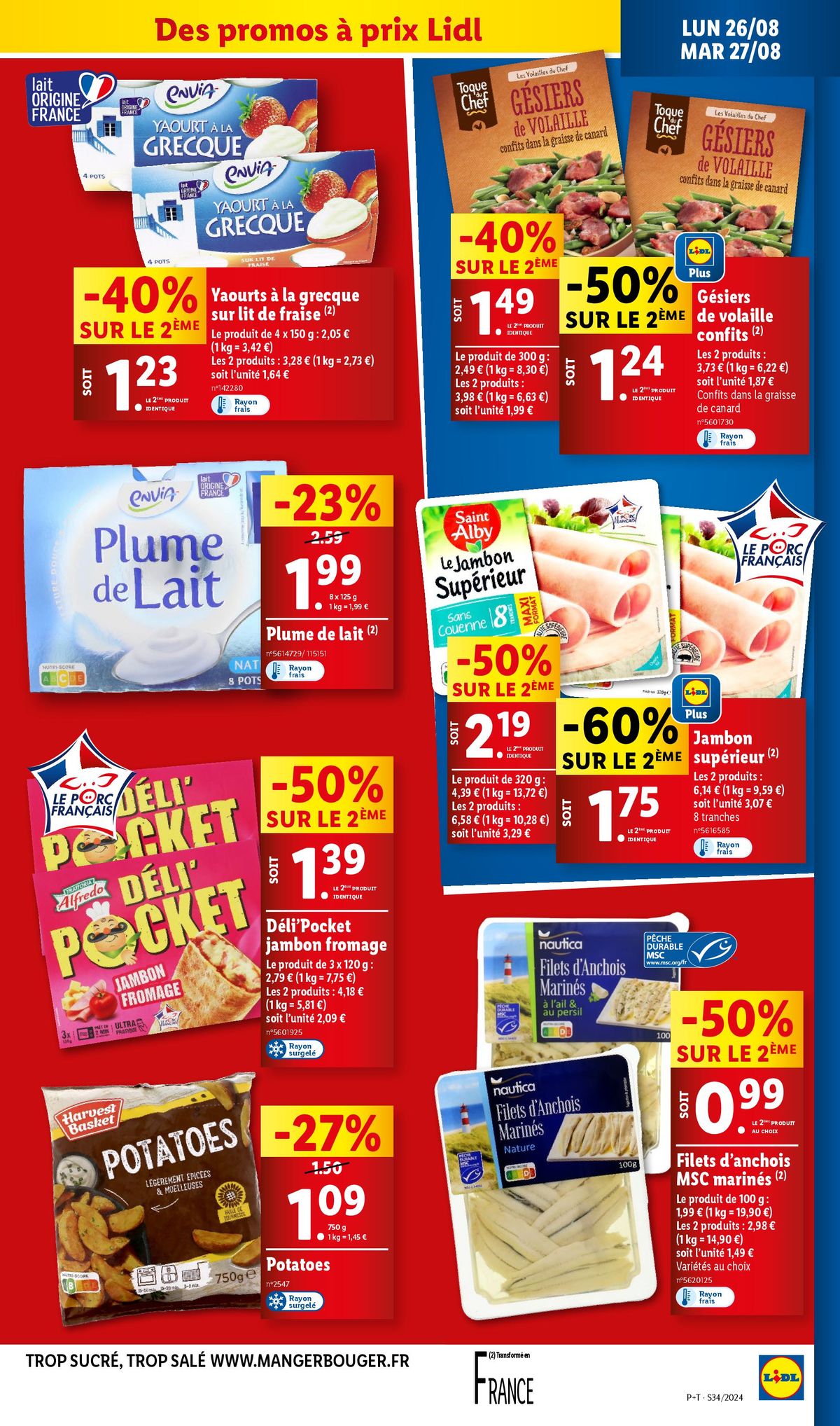 Catalogue Profitez de toutes les promos de la semaine sur les formats maxi chez Lidl !, page 00027