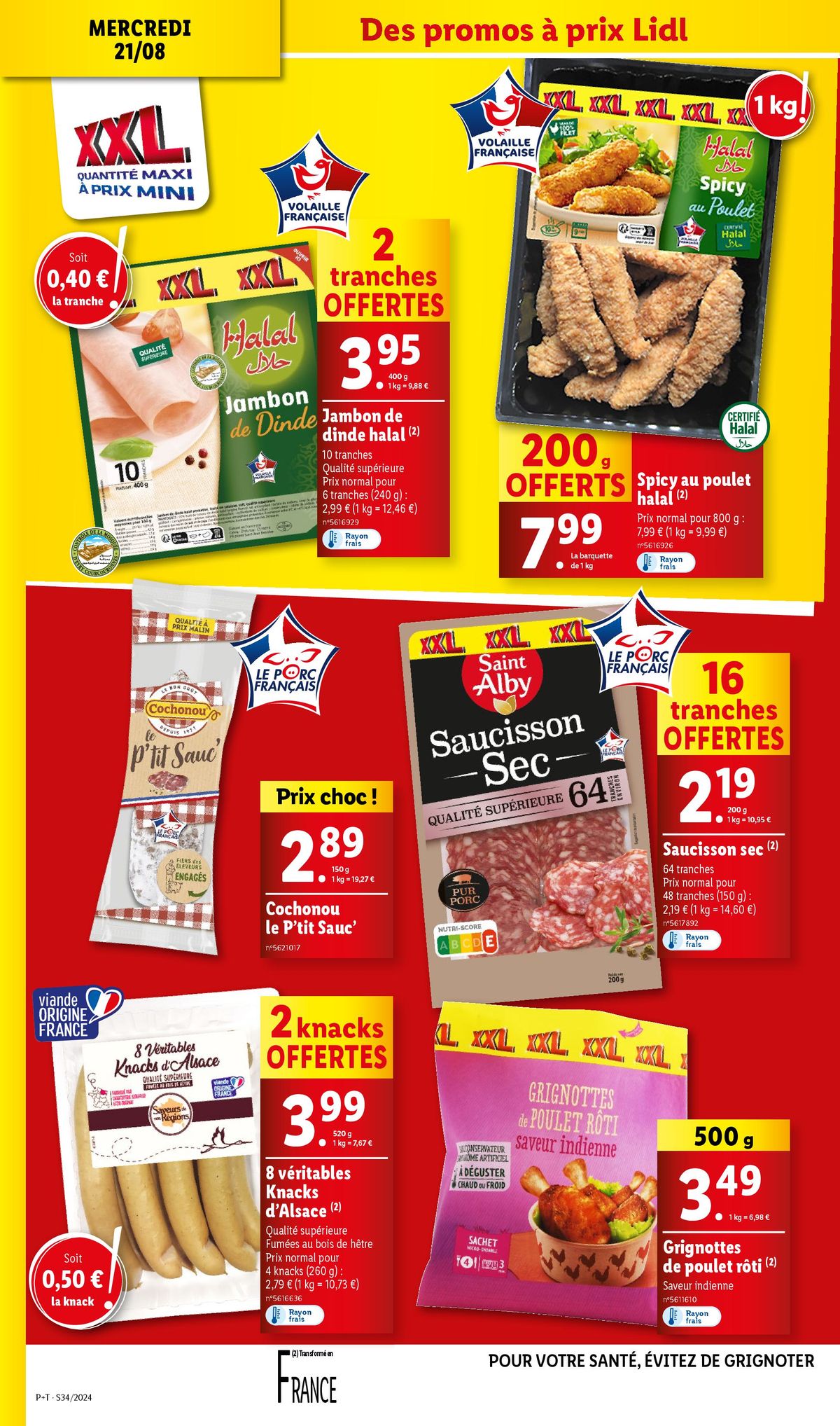 Catalogue Profitez de toutes les promos de la semaine sur les formats maxi chez Lidl !, page 00012