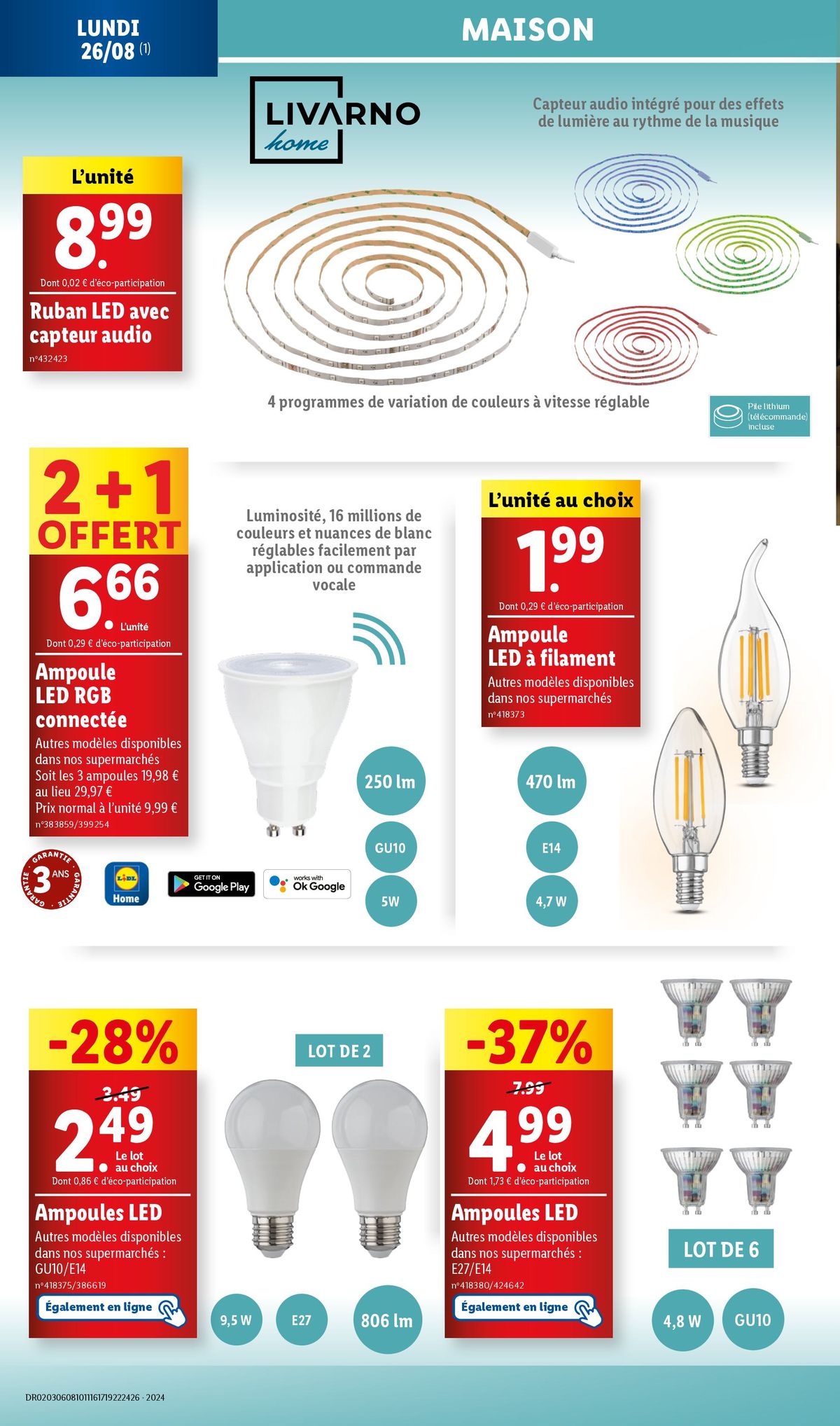 Catalogue Profitez de toutes les promos de la semaine sur les formats maxi chez Lidl !, page 00044