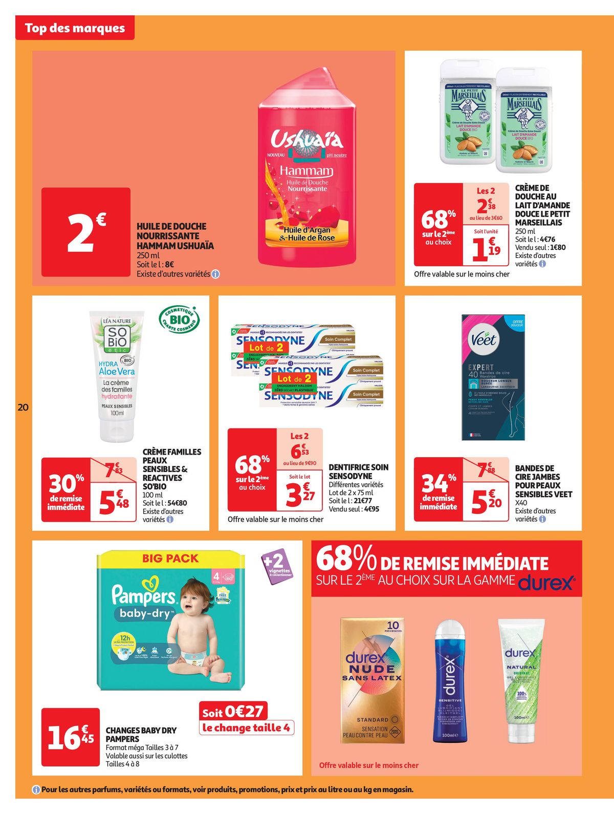 Catalogue Le top des marques dans votre super !, page 00020