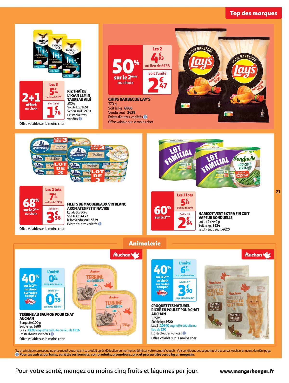 Catalogue Le top des marques dans votre super !, page 00021