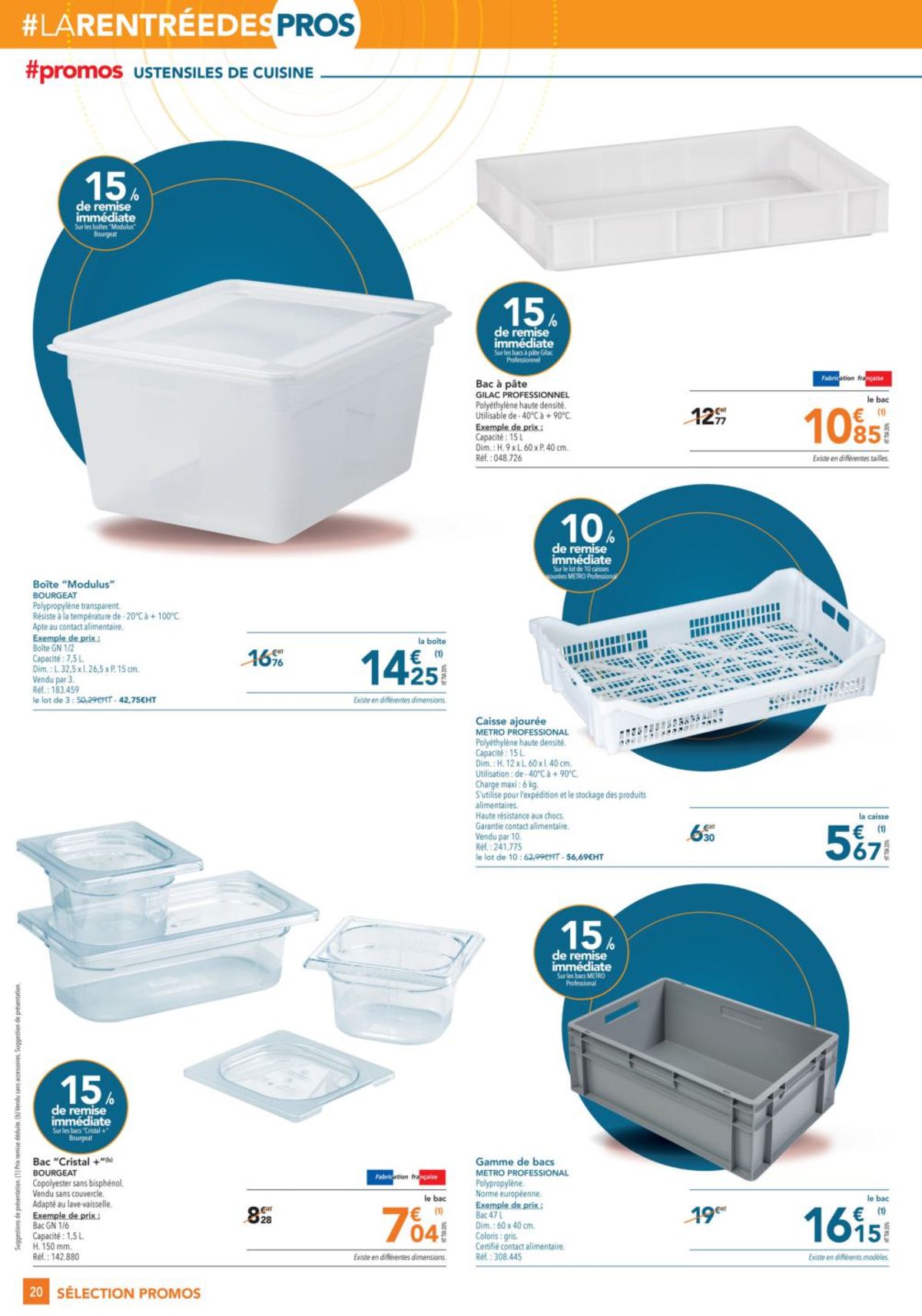 Catalogue Metro La rentrée des Pros - Equipement, page 00011