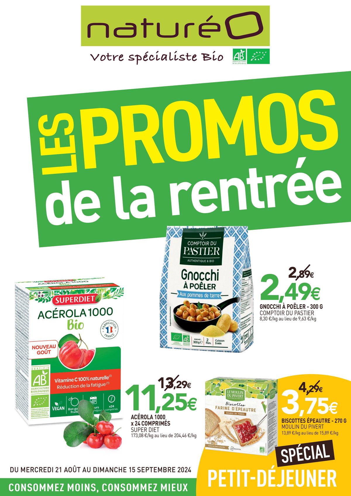 Catalogue Les promos de la rentrée, page 00001