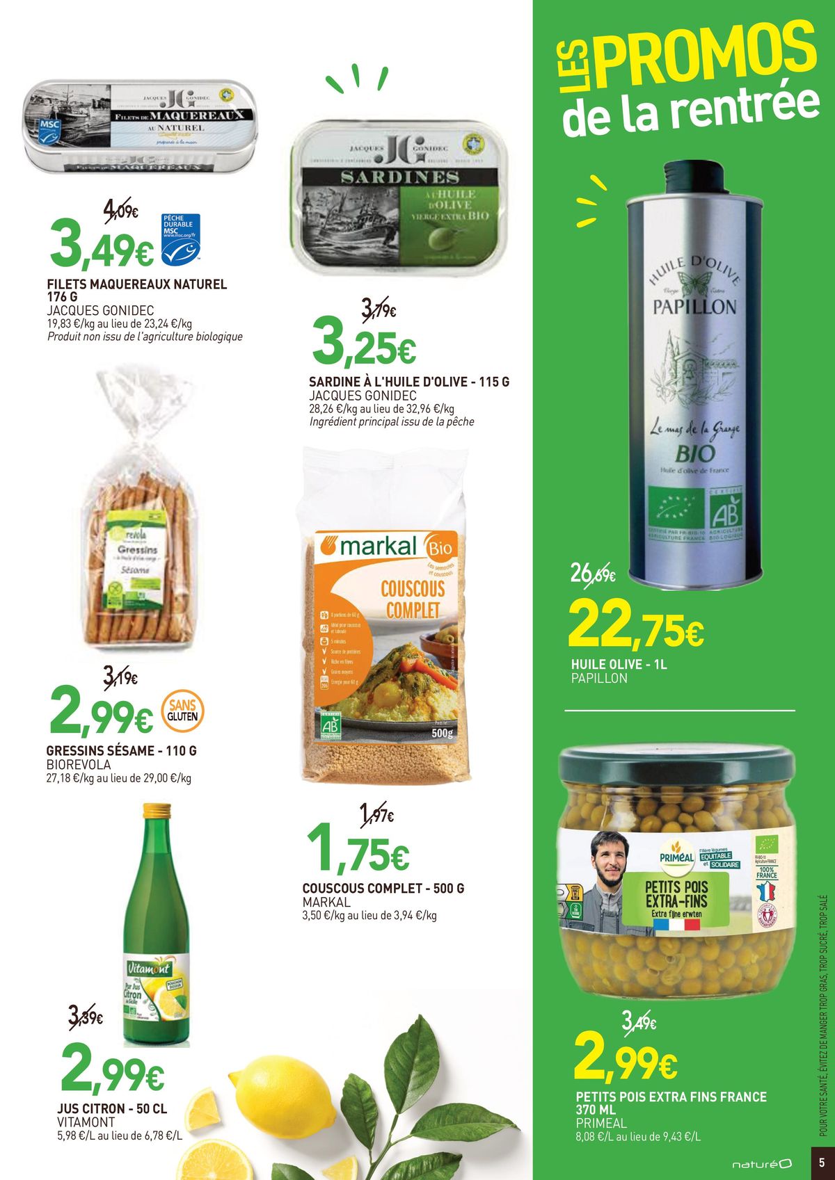 Catalogue Les promos de la rentrée, page 00005